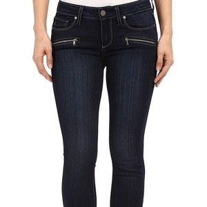 PAIGE Women's Jane Zip Crop Jeans-Hartmann